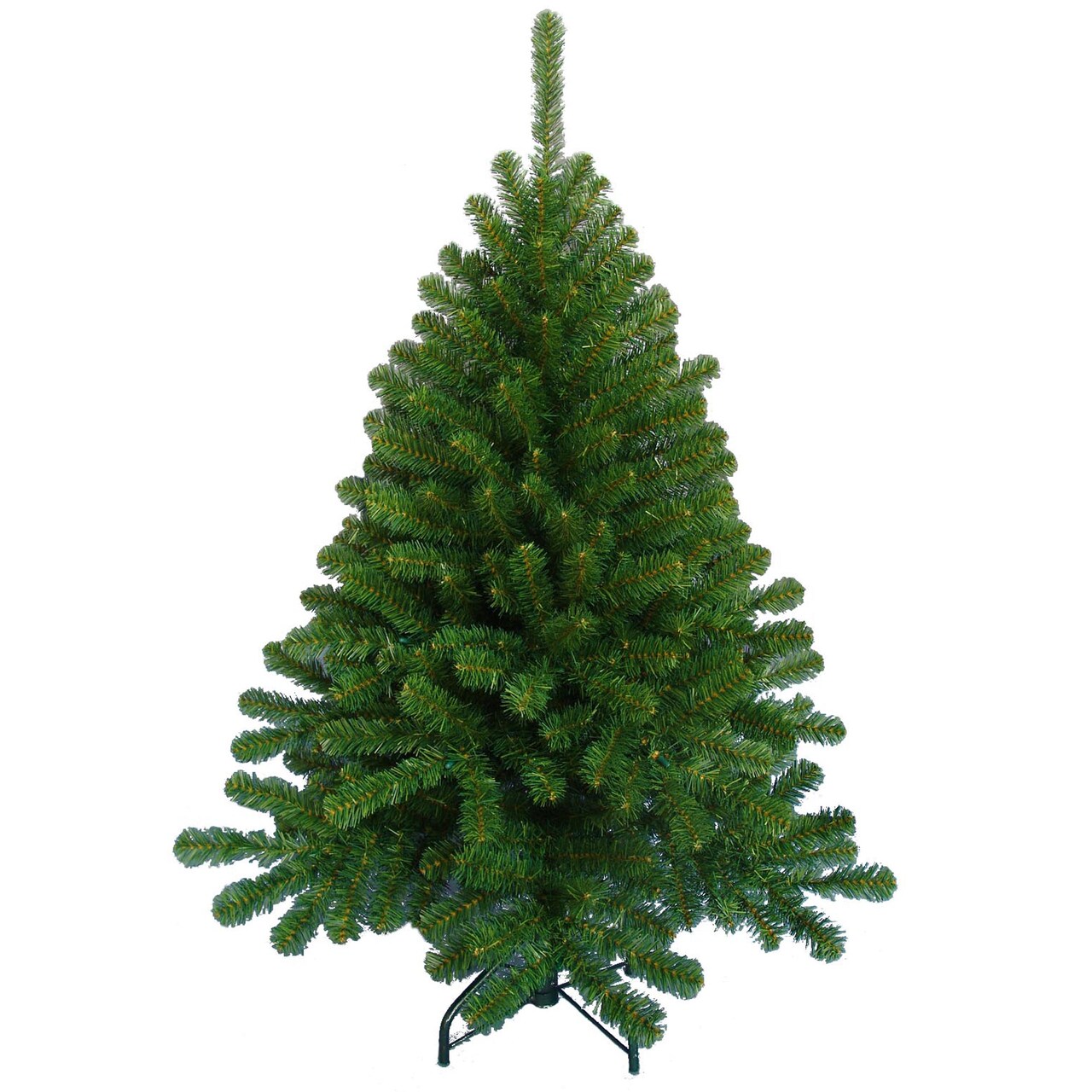4.5-Foot Artificial Northern Spruce Trees - Set of 2 with Metal Stand, Indoor/Outdoor Christmas Trees for Home & Office Decor - Holiday Elegance, Floral Home by Artificial Flowers